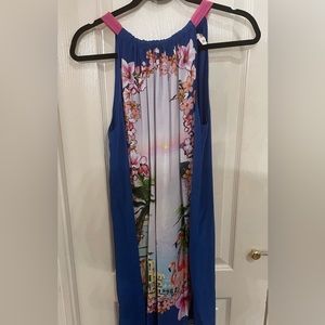 Chelsea and violet sleeveless tie back dress